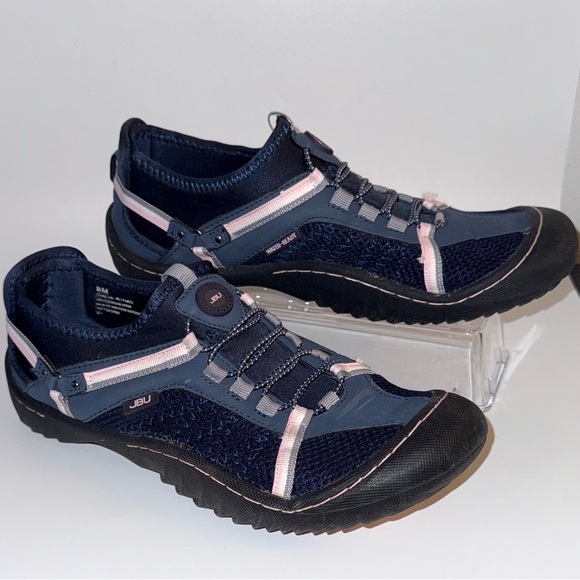 JBU Navy and Pink Sport Shoes - Picture 1 of 9
